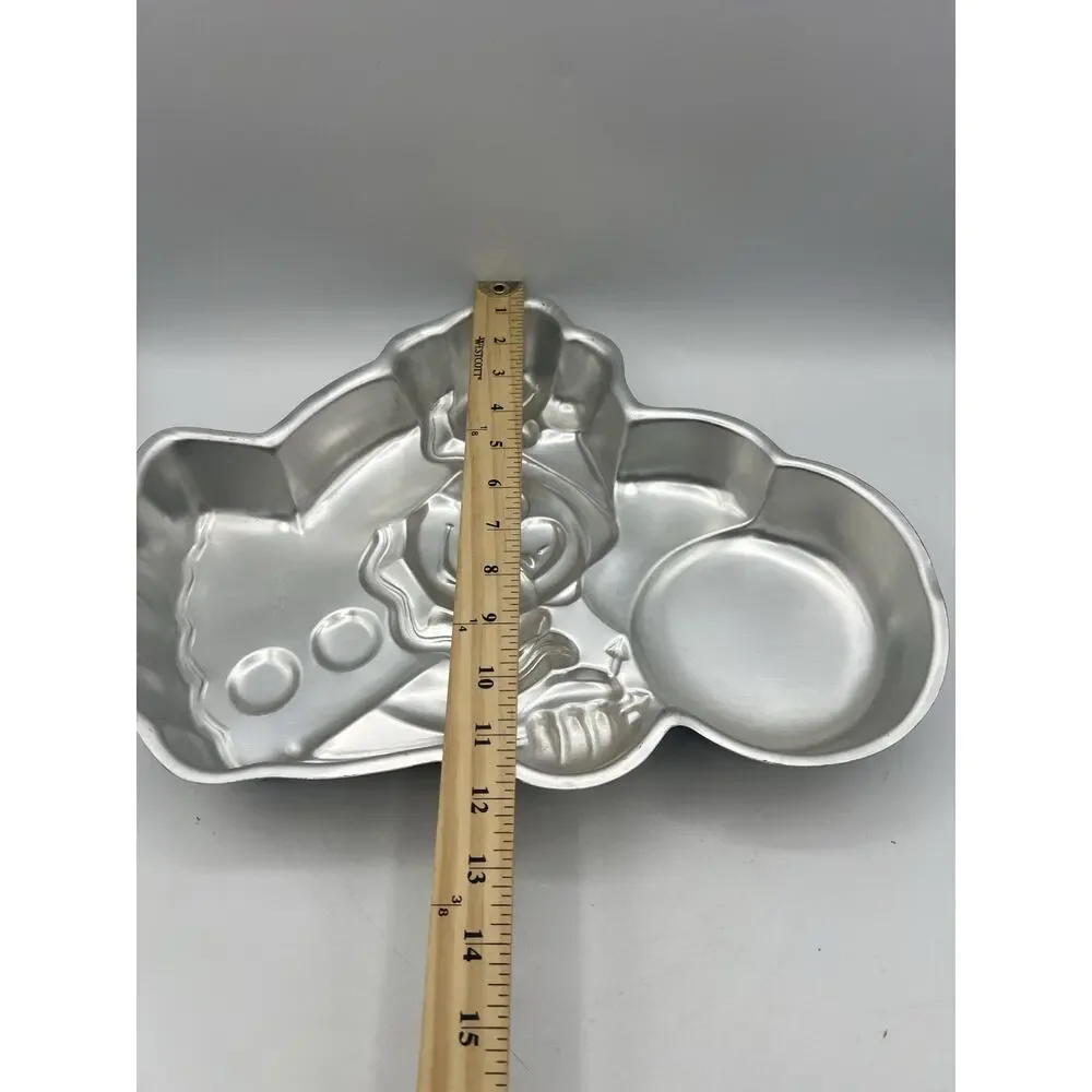 Vintage Clown Balloon Cake Pan Wilton 1981 Aluminum Baking Mold Decor